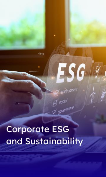 Corporate ESG and Sustainability